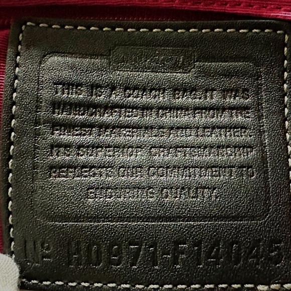 Vintage coach soho shoulder bag Y2K Black and Cream Patchwork Tote Bag - Picture 12 of 16